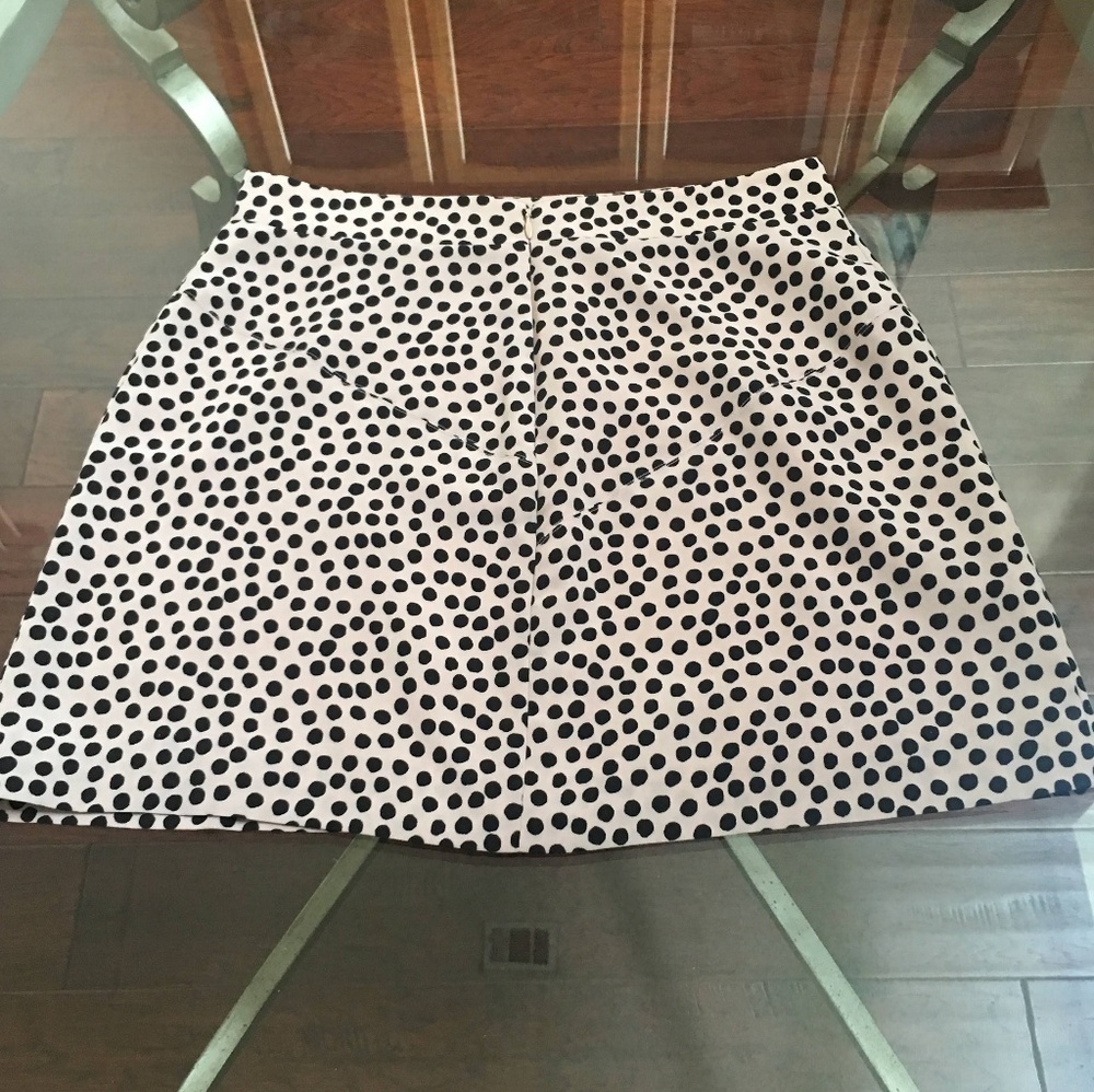 BCBG POLKA DOT MINI SKIRT